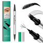 Double-Ended Liquid Eyebrow Pen