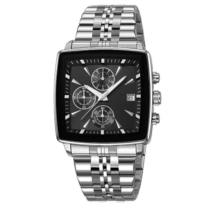Men's Classic Square Dial Quartz Watch