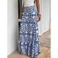 Women Maxi Skirt Summer Holiday Long Skirt