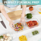 Glass Food Storage Containers with Airtight Lids