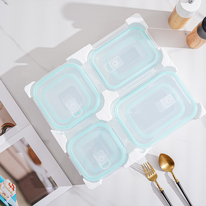 Glass Food Storage Containers with Airtight Lids