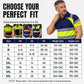 Men's High Visibility Round-Neck Top