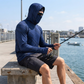 Men's 5-Pack UV Protection Hooded Sun Shirts