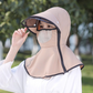 Summer Cycling Sun Hat with Neck Face Cover