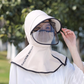 Summer Cycling Sun Hat with Neck Face Cover