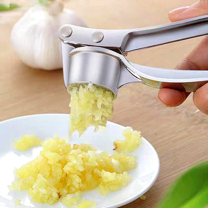 🥳Buy 1 Get 1 Free🥳Garlic Press Masher – Crush Garlic Fast Without Sticky Hands