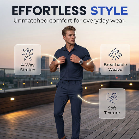 Men's Two-Piece Set Lightweight Casual Suit