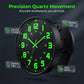 Modern 24-Hour Display Luminous Wall Clock