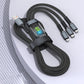 Buy 1 Get 1 Free! Buy 2 Get 3 Free! Transparent Luminous 3-in-1 Super Fast Charging Cable
