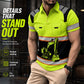 Men's Casual Excavator Graphic Top