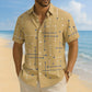 Men's Relaxed Fit Button Down Shirt