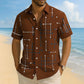 Men's Relaxed Fit Button Down Shirt