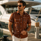 Men's Relaxed Fit Button Down Shirt