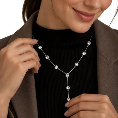 Women's Elegant Y-Shaped Drop Necklace
