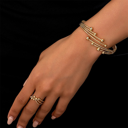 Sparkle Wrap Bracelet Set for Women