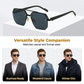 Men's Stylish Geometric Polygon Sunglasses