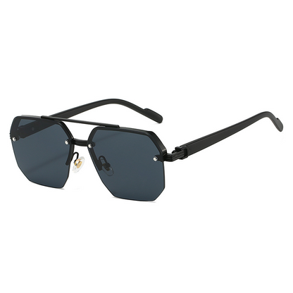 Men's Stylish Geometric Polygon Sunglasses