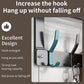 Over The Door Hooks with Storage Basket