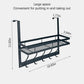 Over The Door Hooks with Storage Basket
