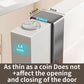 Over The Door Hooks with Storage Basket