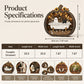 Halloween Wooden Pumpkin Tabletop Decor