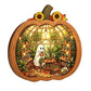 Halloween Wooden Pumpkin Tabletop Decor
