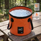 Portable Folding Bucket for Outdoor Camping and Fishing