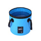 Portable Folding Bucket for Outdoor Camping and Fishing