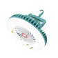 🏕️✨Portable Fan Light with 3 Speeds & LED Lantern
