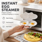 🍳 Dual Cavity Microwave Egg Poacher – Quick Oil-Free Cooking, Food-Grade PP & Versatile Kitchen Essential 💫
