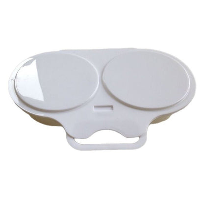 🍳 Dual Cavity Microwave Egg Poacher – Quick Oil-Free Cooking, Food-Grade PP & Versatile Kitchen Essential 💫