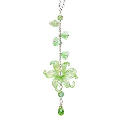 Elegant Floral Car Charm