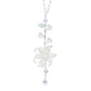 Elegant Floral Car Charm