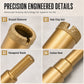 12-Piece Dry Diamond Tile Hole Saw Kit (6-35mm)