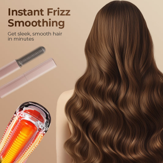 Portable Cordless Mini Hair Straightener Comb