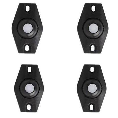 🔥50% OFF!!📢🌀 Universal 360° Self-Adhesive Rotating Wheels – Add Easy-Glide Mobility to Bins, Boxes & Small Furniture Without Drilling ✨