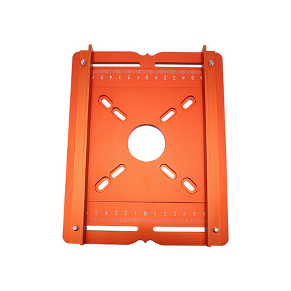 Aluminum Alloy Wood Router Slotting Bracket Guide Tool