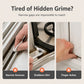2-in-1 Window Groove Cleaning Brush with Built-in Scraper