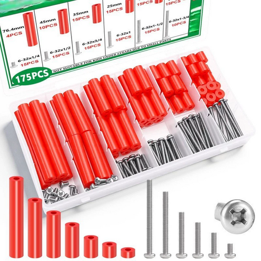📢📢50% OFF !! ⏰Outlet Spacer & Screw Assortment Kit