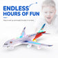 ✈️ 50% OFF NOW! 💡 Electric Model Aircraft with Sound & LED Lights – Realistic sounds, glowing lights & easy control – Perfect for indoor & outdoor fun ✨