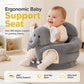 👶 Cartoon Baby Support Sofa – Safe Sitting Training Seat, Cozy Design, Helps Little Ones Sit Steady ✨