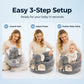 👶 Cartoon Baby Support Sofa – Safe Sitting Training Seat, Cozy Design, Helps Little Ones Sit Steady ✨