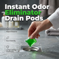✅Drain Deodorizer Pods – Bio‑enzyme formula neutralizes smells at the source. Instant fresh scent, no harsh chemicals. Say goodbye to embarrassing odours.