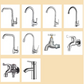 Anti-Splash Kitchen Faucet Filter for Sediment & Rust Removal