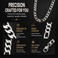 Silver Tone Stainless Steel Chain Necklace