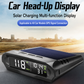 🚗Solar Car GPS Head-Up Display