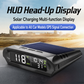 🚗Solar Car GPS Head-Up Display