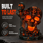 🎃Halloween Resin Skull Lamp Glowing Tabletop Ornament