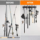 🎣Wall-Mounted Fishing Rod Holder