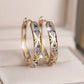 ✨Sparkling Zircon Hollow Hoop Earrings